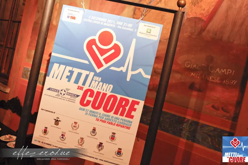 Inaugurazione del progetto Metti una mano sul cuore